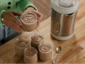 Crème dessert au lait de noisette